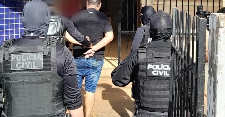 Homem é preso droga colete balístico e arma de fogo pertencente a