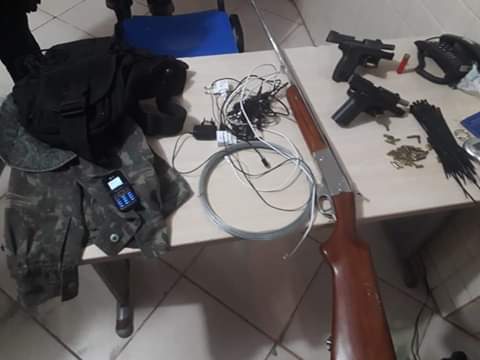 Denúncia de homens armados na Zona Rural de Paragominas articulando assaltos