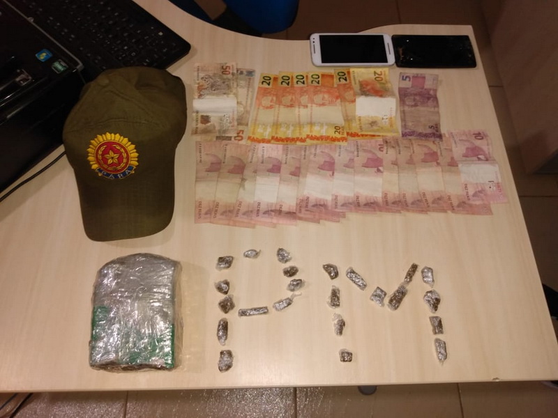 ITUPIRANGA: Traficante foi preso, e disse a polícia que trazia a droga da "Vila do Rato"