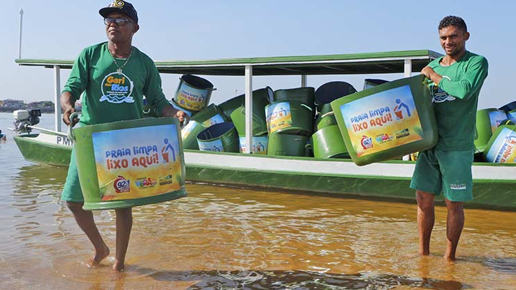 Marabá: "Garis dos Rios" limpeza dos rios Tocantins e Itacaiunas são intensificada nesse verão