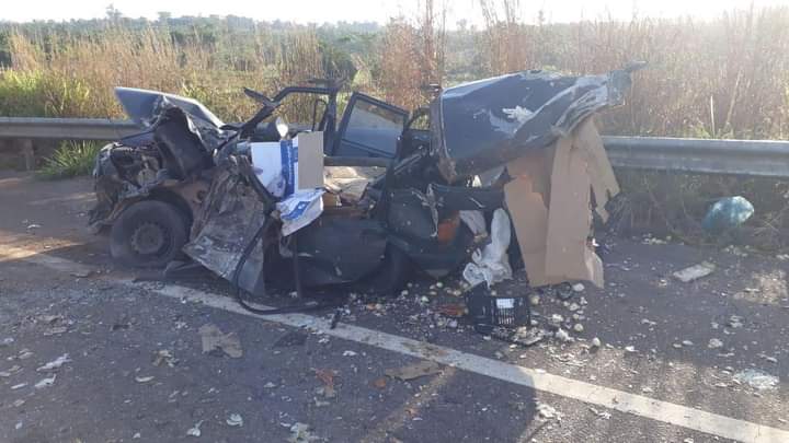 Acidente na Rodovia PA-150 destrói veículo de passeio e mata agricultor