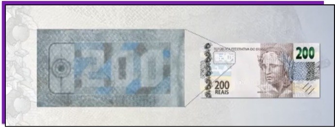 Veja a nova nota de R$200 e aprenda a identificar uma cédula falsa
