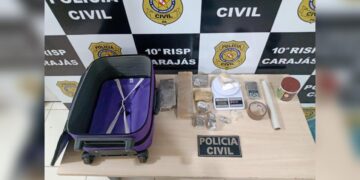 Polícia Civil prende traficante com quase 2kg em drogas