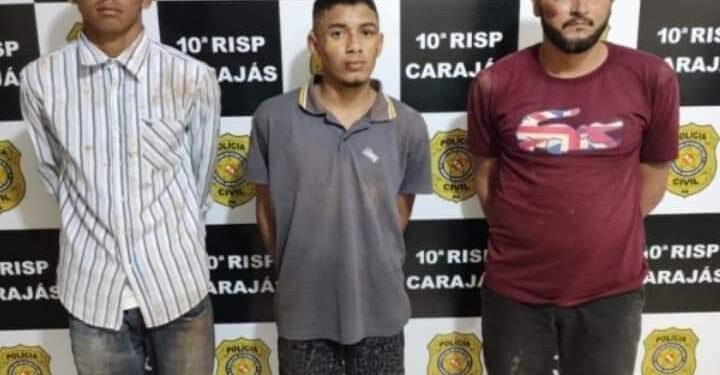 Trio rouba celulares e ao fugir colide com muro