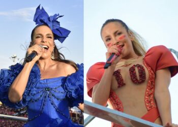 Ivete Sangalo e Claudia Leitte farão live juntas no 'sábado de carnaval'