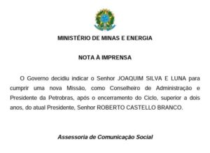Em discurso, Bolsonaro cita possibilidade de novas trocas de comando