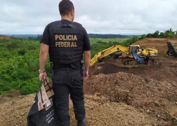 Operação tenta coibir mineração ilegal próximo a linhão de transmissão elétrica