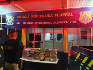 Mais de 200 quilos de cocaína são apreendidos na região de Altamira