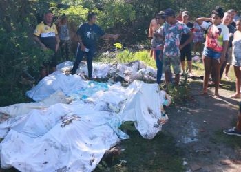 Oito corpos são achados no complexo do Salgueiro