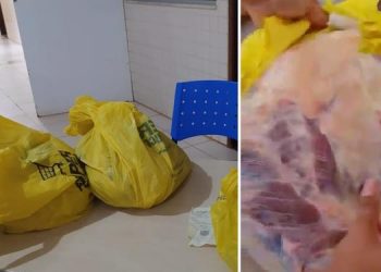 Cliente é flagrado furtando R$ 600 em carne, no pará