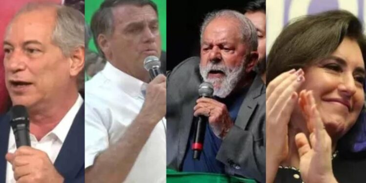 Lula tem 47%; Bolsonaro, 32%; Ciro, 7%; Tebet, 2% aponta DataFolha