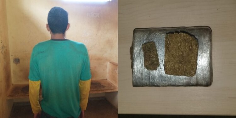 Homem é preso suspeito de tráfico de drogas em Trairão, no PA