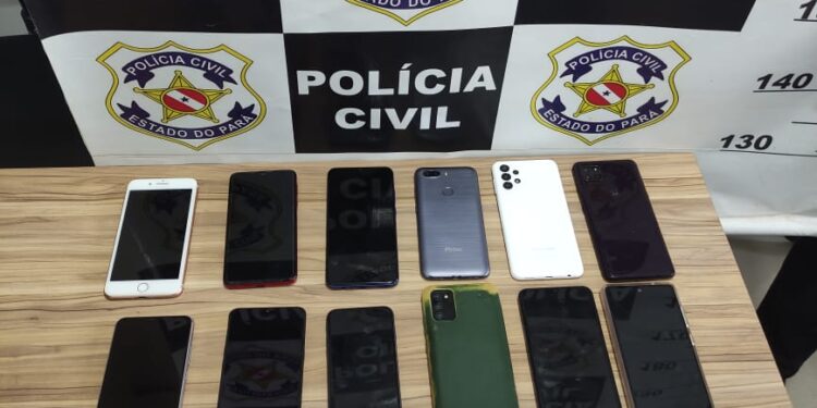 Polícia Civil recupera vários aparelhos celulares em Parauapebas