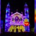Fachada da Basílica recebe super projeção de vídeo mapping