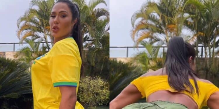 Sexy Gracyanne Barbosa Rebola Em Clima De Copa Do Mundo — Zap Marabá 4294