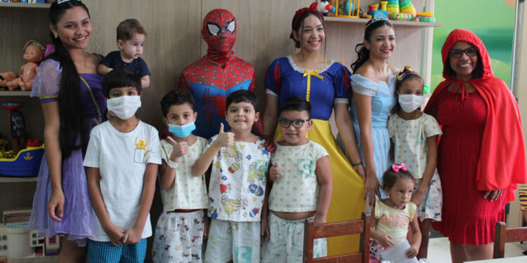 Hospital celebra Dia Das Crianças com diversão em Belém