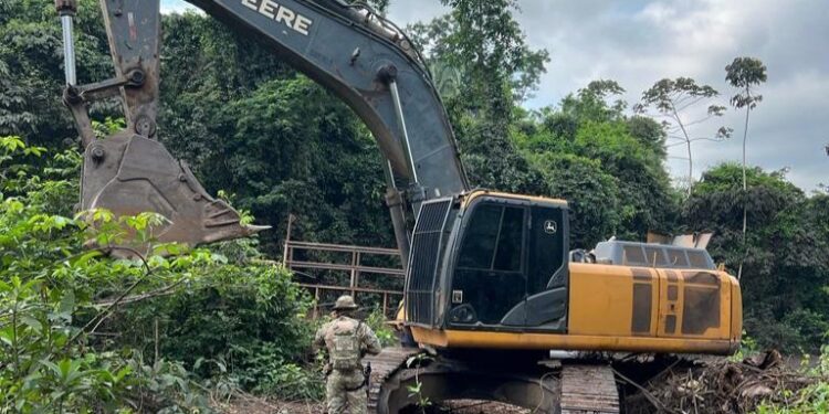 PF fecha garimpo ilegal reincidente em Parauapebas