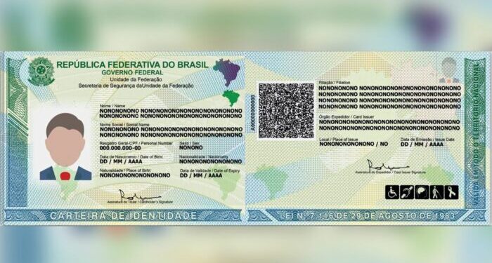 Nova carteira de identidade começa a ser emitida nesta segunda-feira (06)