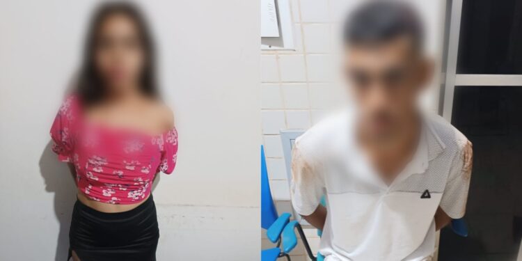 Casal do tráfico é preso pela PM no Distrito de Miritituba