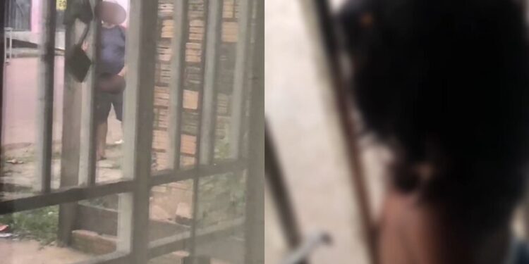 Vídeo: Homem é flagrado mostrando órgão genital para criança em Itaituba, no PA