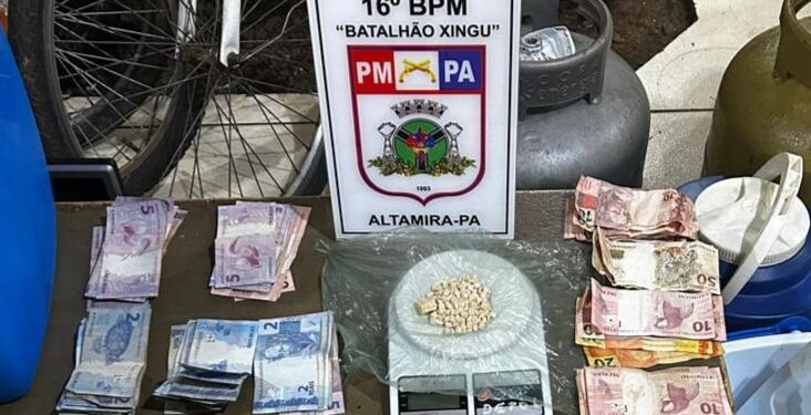 Homem é preso suspeito de tráfico de drogas em Altamira