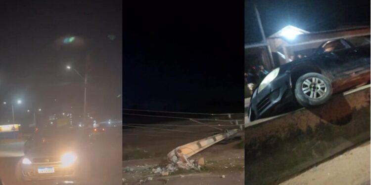 Acidentes foram registrados no trânsito Itaitubense