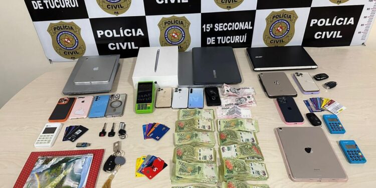 Polícia Civil realiza operação contra influenciadores que divulgam jogo do tigrinho em Tucuruí Polícia Civil realiza operação contra influenciadores que divulgam jogo do tigrinho em Tucuruí