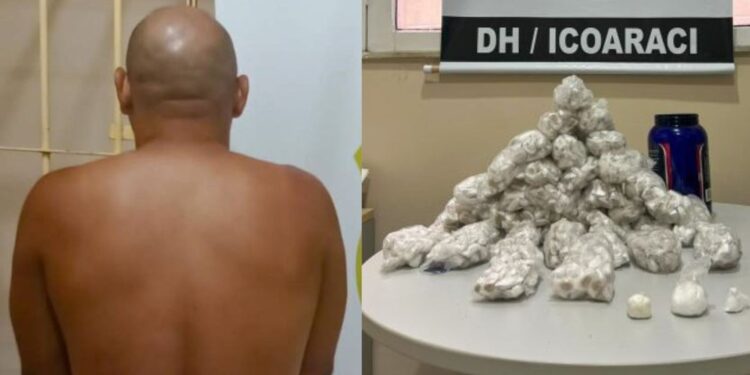 Polícia prende suspeito de fabricar drogas na própria casa no Pará Polícia prende suspeito de fabricar drogas na própria casa no Pará