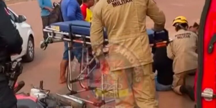 Acidente na BR-230 em Itaituba Deixa Motociclista Ferida