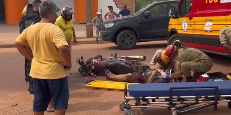 Acidente de Trânsito Envolve Duas Motocicletas em Itaituba