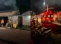 Incêndio em Residência no Bairro Viva Itaituba é Controlado pelo Corpo de Bombeiros