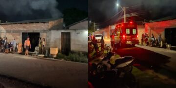 Incêndio em Residência no Bairro Viva Itaituba é Controlado pelo Corpo de Bombeiros