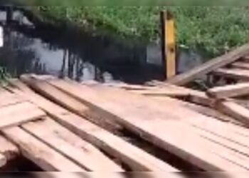 Moradores do Tapanã denunciam descaso em ponte