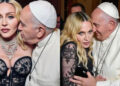 Madonna posta fotos sensuais ao lado do Papa