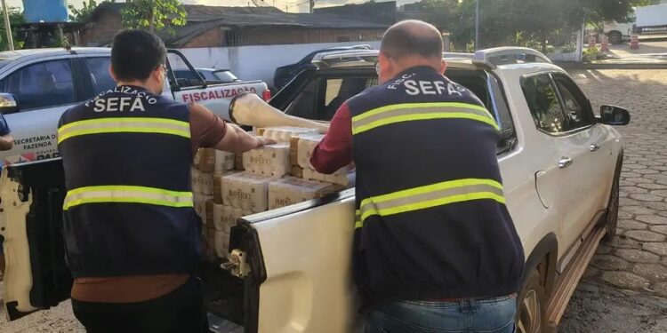 Sefa apreende 2.625 cervejas em lata sem nota fiscal no Pará