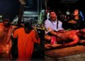 Paar reencena a Paixão e leva mística de Cristo à periferia