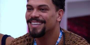 Vinícius chora no último Almoço do Anjo do BBB 25