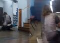Professora senta em aluno autista para conter crise durante aula