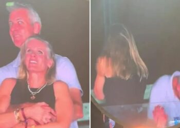 Câmera flagra Andy Byron e suposta amante no show do Coldplay